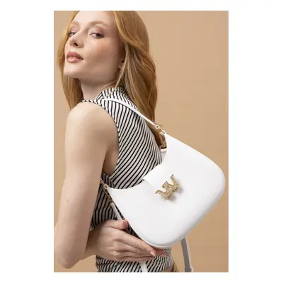 LuviShoes BYN2235 White Women's Shoulder Bag