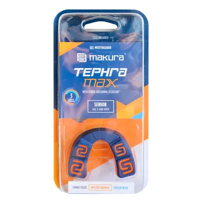 Makura Tephra Max SR mouthguard, dark blue-white-red