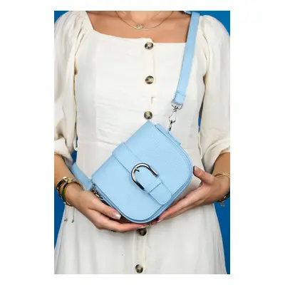 LuviShoes FERRO Blue Women's Crossbody Bag