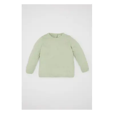 DEFACTO Baby Girl Crew Neck Sweater