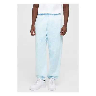 Towel washed sweatpants balticblue