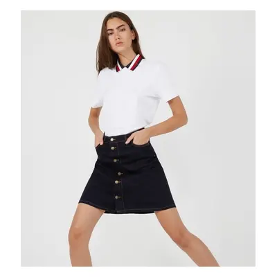 Tommy Hilfiger Skirt - ROME HW A-LINE SKIRT BILLY denim