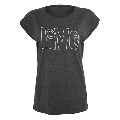 Women's T-shirt Love Tee - grey