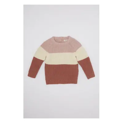 DEFACTO Baby Girl Crew Neck Sweater