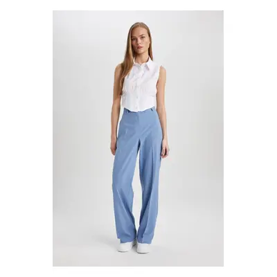 DEFACTO Wide Leg High Waist Standard Length Pants