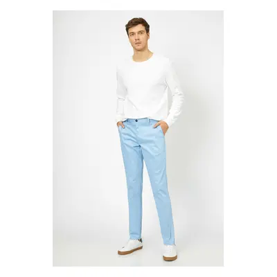 Koton Men's Blue Trousers