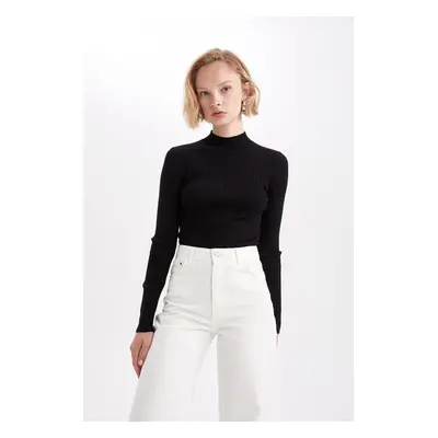 DEFACTO Slim Fit Half Turtleneck Sweater