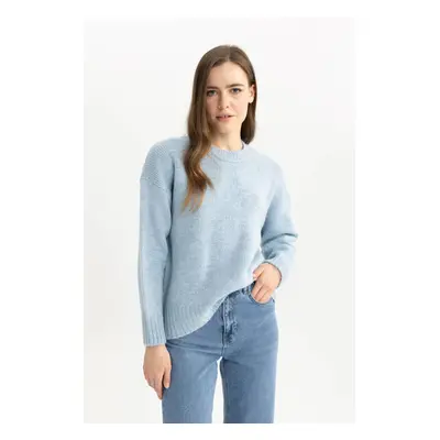 DEFACTO Oversize Fit Crew Neck Sweater