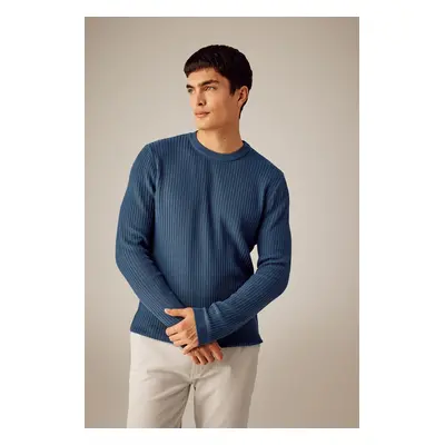 DEFACTO Standard Fit Crew Neck Sweater