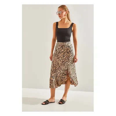 Bianco Lucci Women's Patterned Skirt