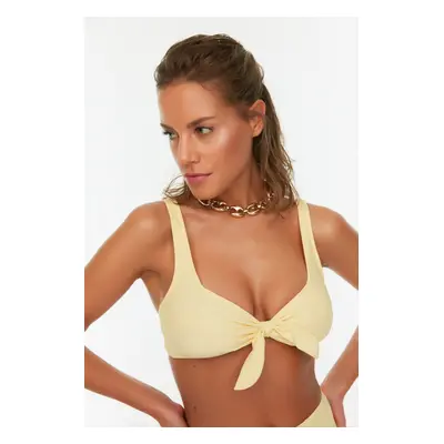 Bikini felső Trendyol Tie Detailed