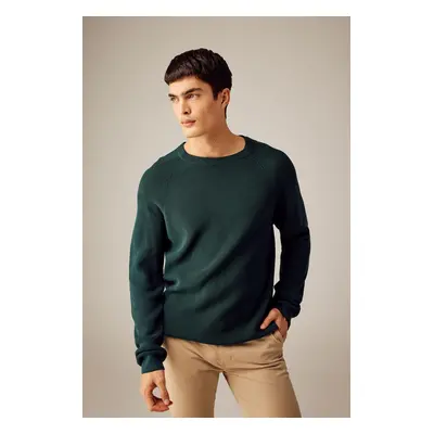 DEFACTO Standard Fit Crew Neck Sweater