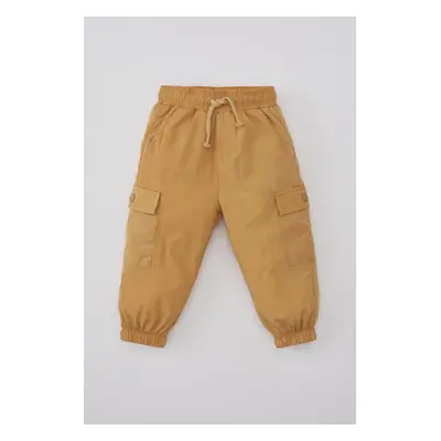 DEFACTO Baby Boy Cargo Fit Gabardine Trousers