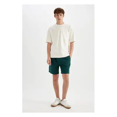 DEFACTO Regular Fit Straight Leg Basic Shorts