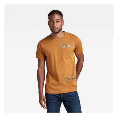 G-STAR T-shirt - Multiple r t brown