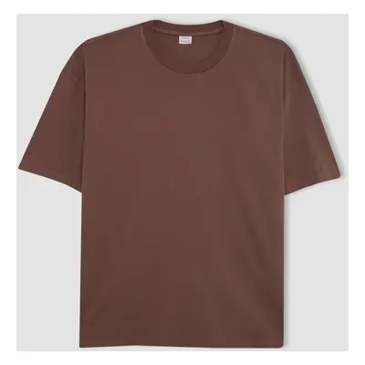 DEFACTO Oversize Fit Crew Neck Short Sleeve T-Shirt