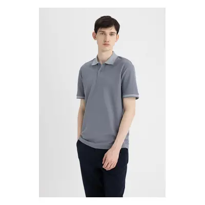 DEFACTO New Regular Fit Short Sleeve Polo Basic T-Shirt