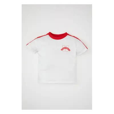 DEFACTO Baby Boy Printed Short Sleeve T-Shirt