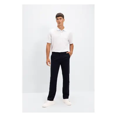 DEFACTO Straight Leg Chino Canvas Trousers