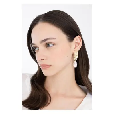 DEFACTO Women's Pearl Earring