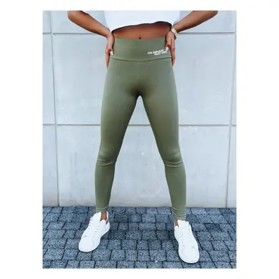 SIMPLE LIFE women's sports leggings green Dstreet