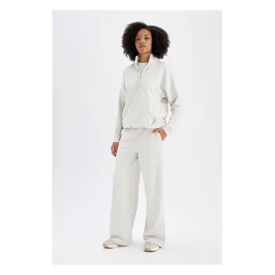 DeFactoFit Wide Leg Wide Leg Long Length Trousers