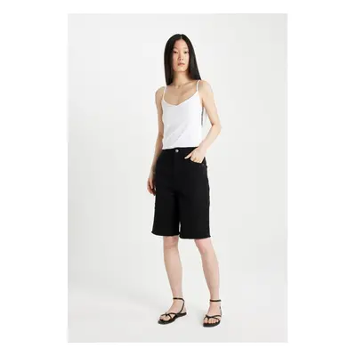 DEFACTO High Waist Gabardine Capri