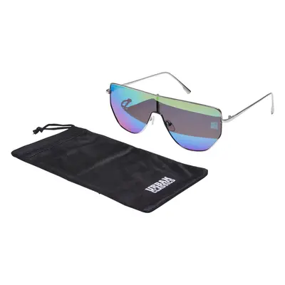 Palm Springs Sunglasses Silver/Rainbow