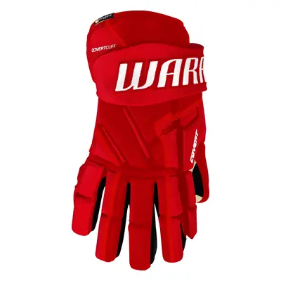 Warrior Covert QR5 red/white Ice Hockey Gloves, Junior