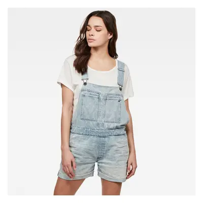 G-STAR Jumpsuit - Faeroes bf Short Overall rp tu Wmn light blue