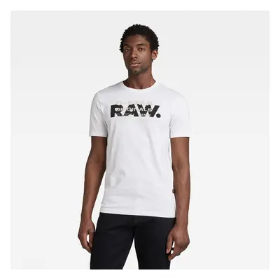 G-STAR T-shirt - RAW originals slim r t white