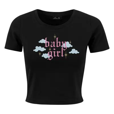 Girls' T-shirt black