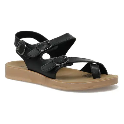 Polaris 158657.Z2FX BLACK Woman Sandals