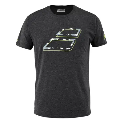 Dětské tričko Babolat Aero Cotton Tee Boy Black Heather