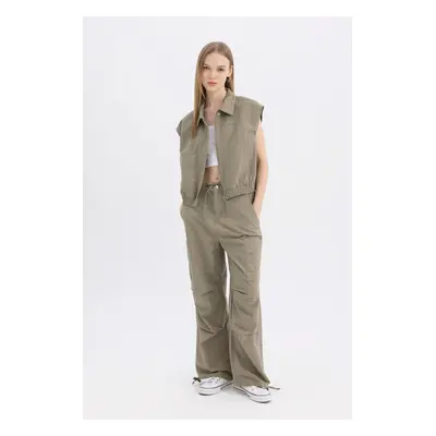 DEFACTO Cool Parachute Gabardine Trousers