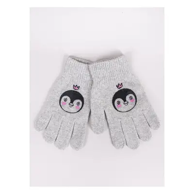 Yoclub Kids's Gloves RED-0119G-AA5A-002