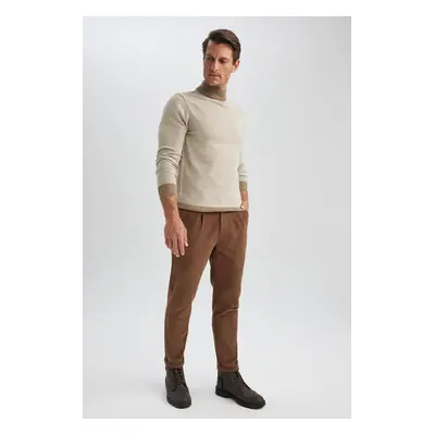 DEFACTO Tailored Fit Corduroy Trousers