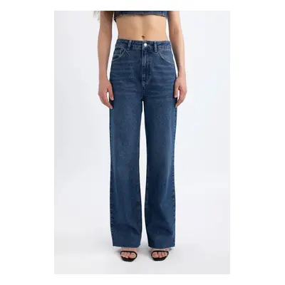 DEFACTO Afra X 90's Wide Leg High Waist Long Jean Pants