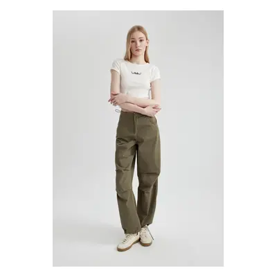 DEFACTO Cool Parachute Gabardine Trousers