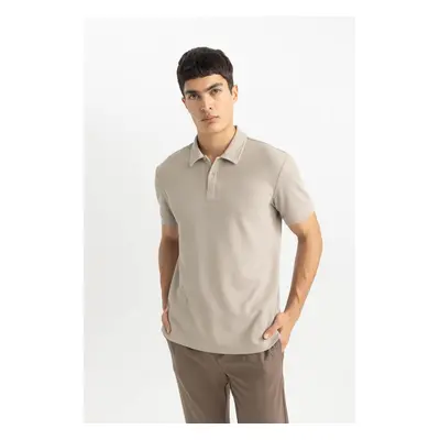 DEFACTO Modern Fit Short Sleeve Polo Basic T-Shirt