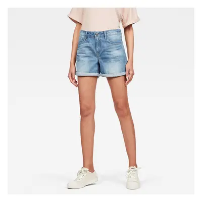 G-STAR Shorts - High Boyfriend Short Wmn Light Blue