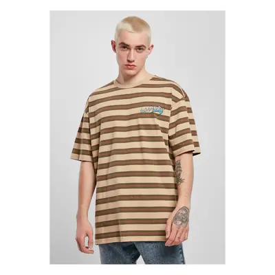 Starter Search Star Striped Oversize Union T-ShirtBeige/Darkolive/Bark