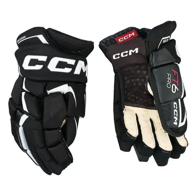 Ice Hockey Gloves CCM JetSpeed FT6 Pro Black/White inch