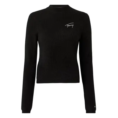 Tommy Jeans Turtleneck - TJW SIGNATURE RIB TURTLENECK black