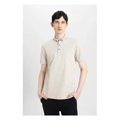 DEFACTO Slim Fit Short Sleeve Basic Polo Shirt