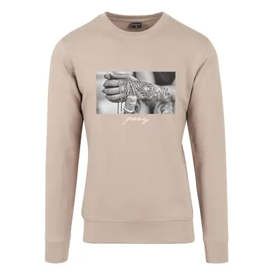 Pray 2.0 Crewneck darksand