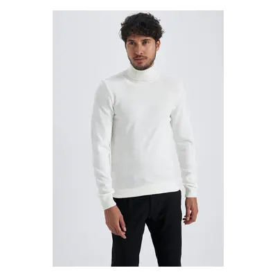 DEFACTO Slim Fit Turtleneck Sweater