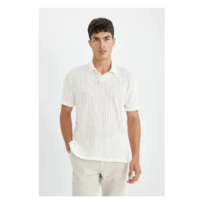 DEFACTO Regular Fit Knitwear Polo T-Shirt