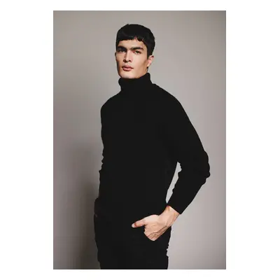 DEFACTO Standard Fit Turtleneck Sweater