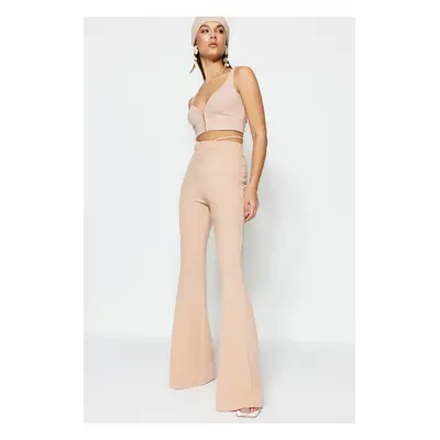 Trendyol Stone Knit Pile Trousers